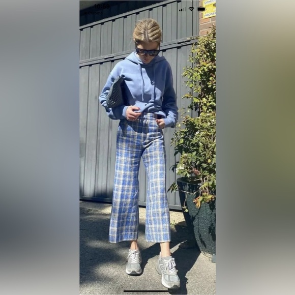 Zara High Waist Plaid Pants. Size XS - Picture 5 of 13